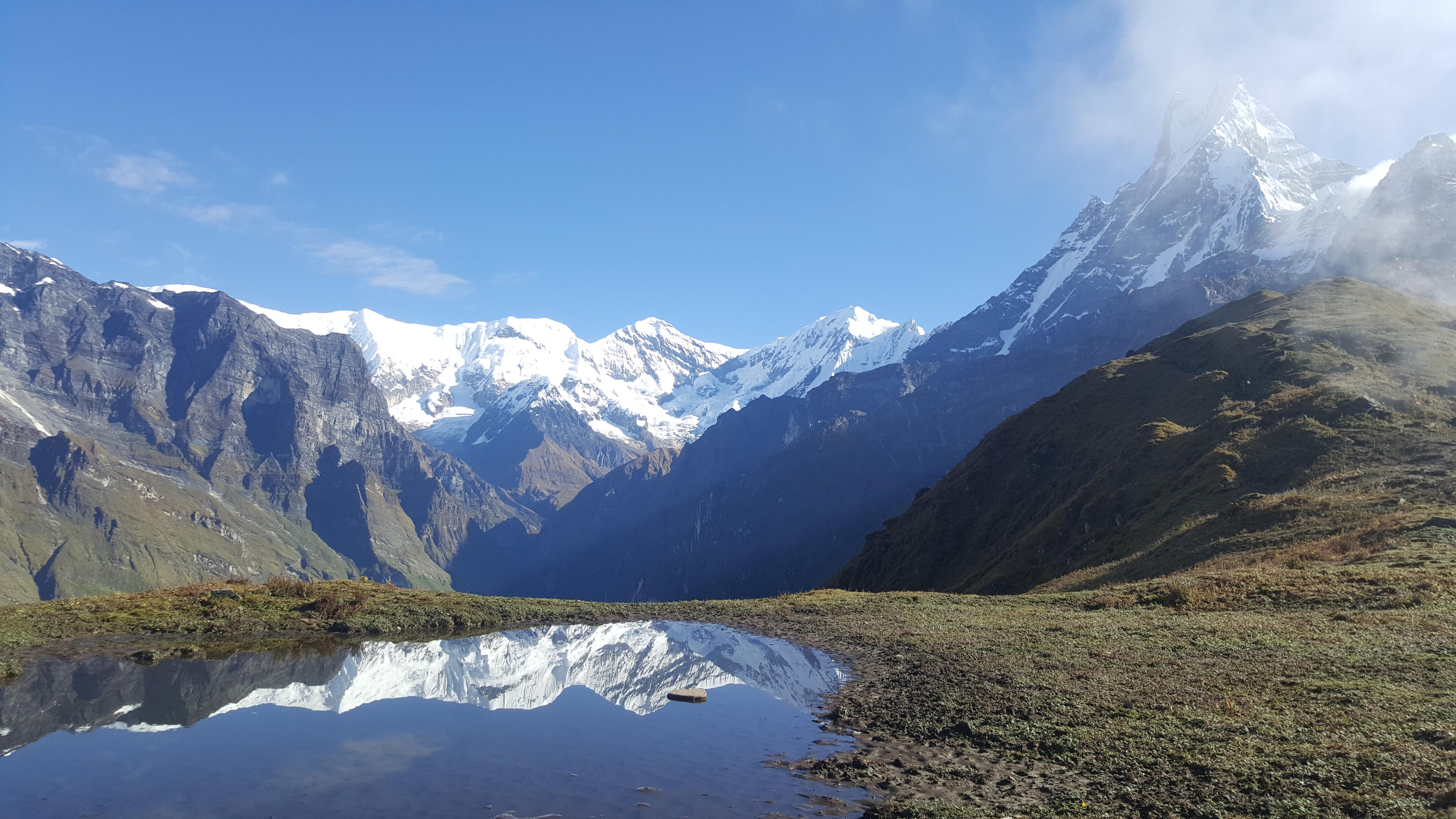 Mardi himal trekking route